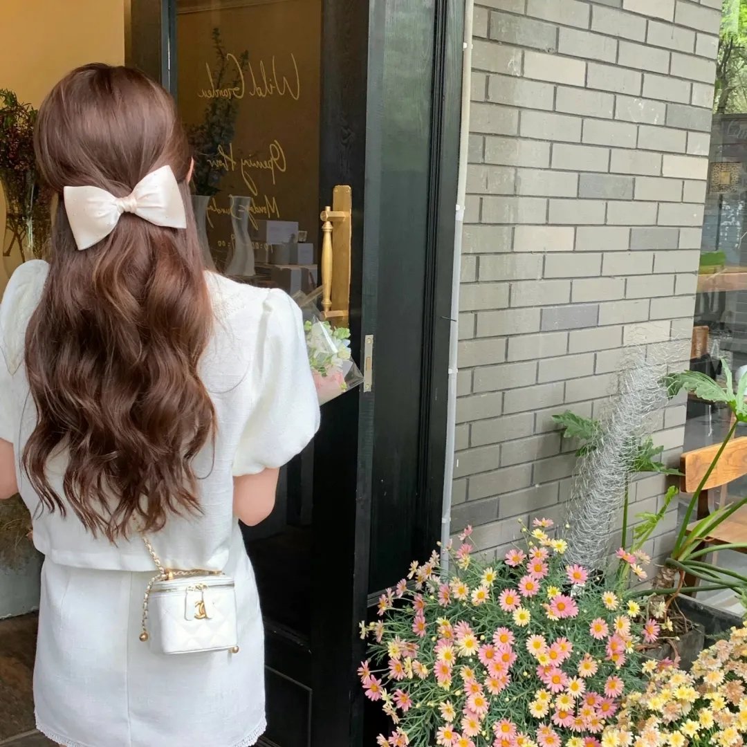 在水中